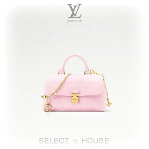 Louis Vuitton Madeleine Empreinte Leather 2Way Crossbody Bag Pink